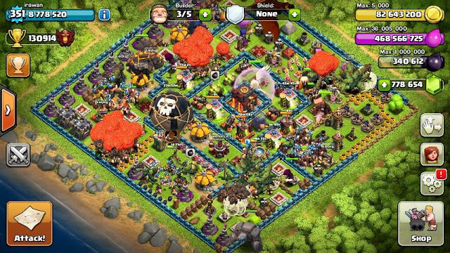 Download Game Coc Fhx V8